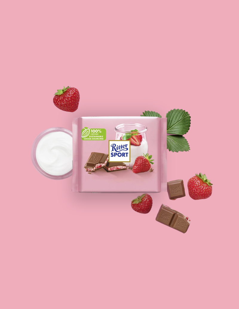 Ritter Sport Strawberry Creme