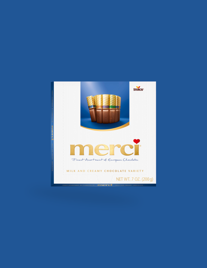 Merci Assorted Milk & Creamy Chocolates