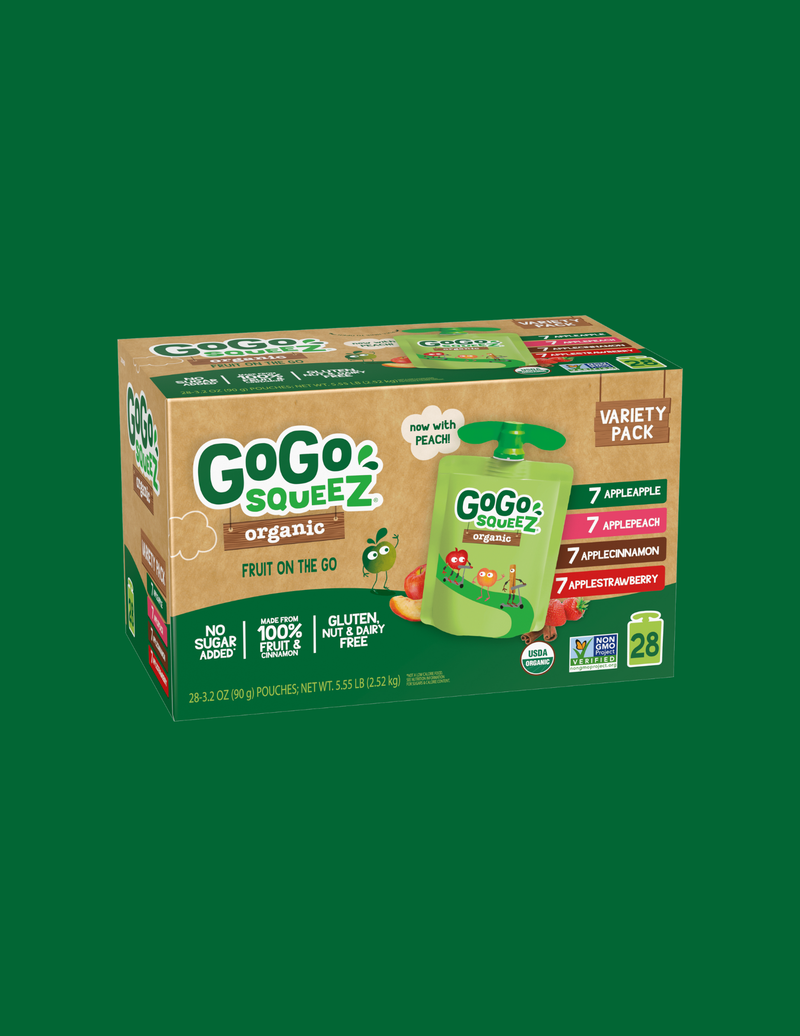 GoGo SqueeZ Organic Applesauce