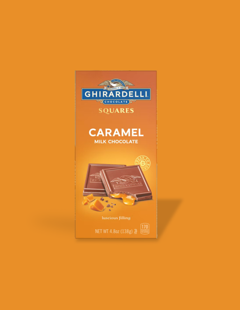 GHIRARDELLI Milk Chocolate Caramel Candy Bar