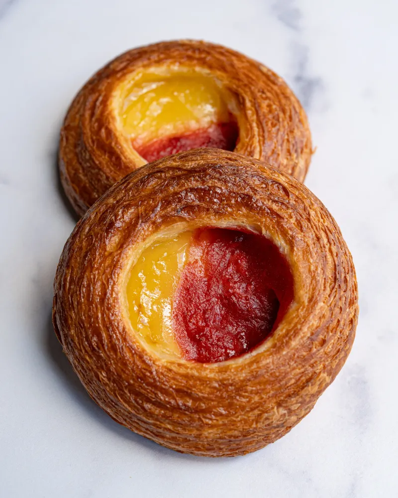 Strawberry Lemonade Danish